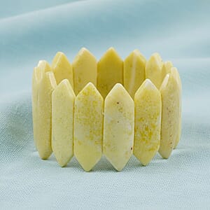 Pineapple Jasper Stretch Bracelet 366.00 ctw