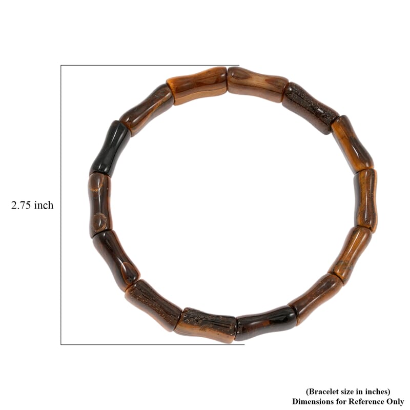 Tigers Eye Stretch Bracelet 102.65 ctw