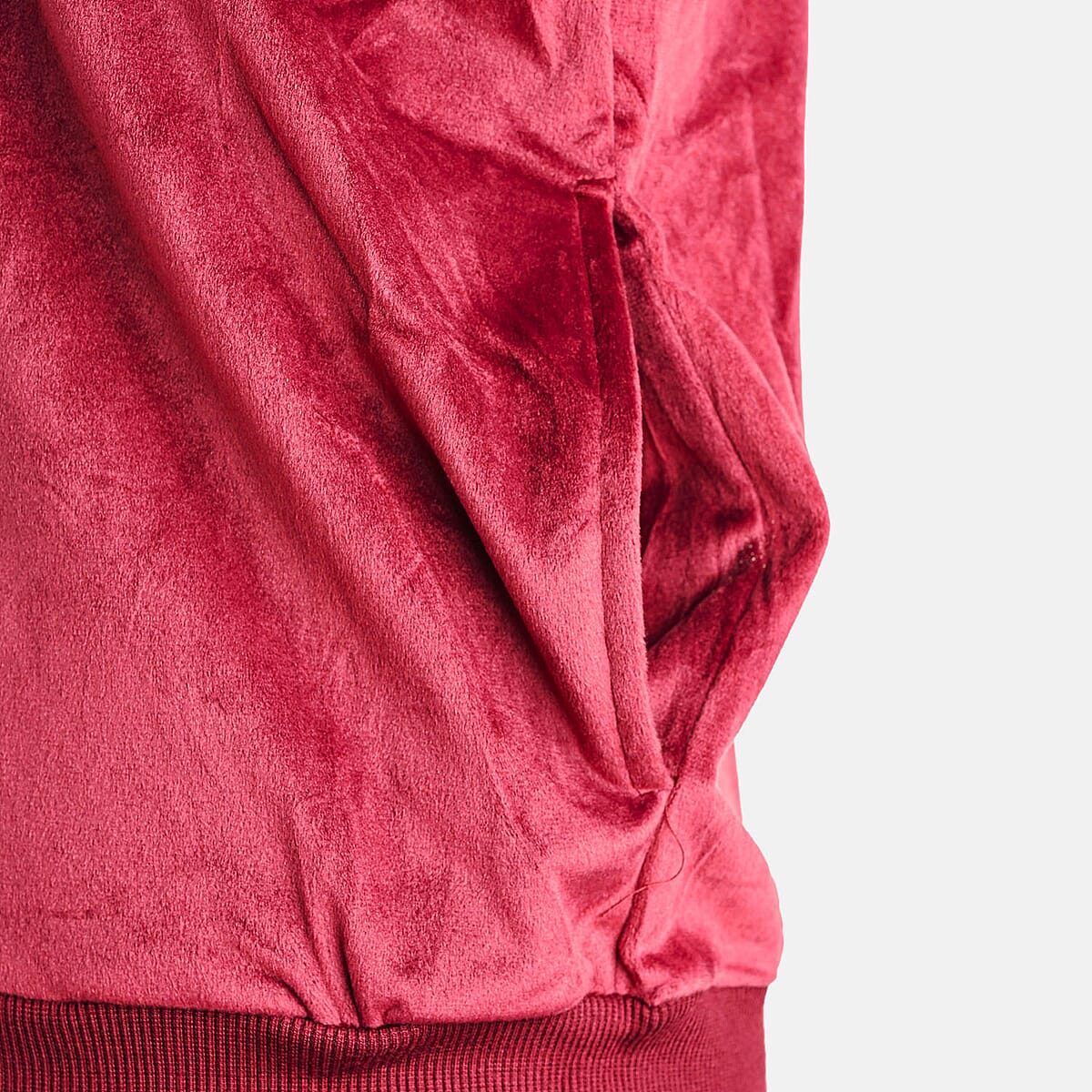 Lee Hanton 2 Piece Color Block Valour Set- Burgundy and Black - Small image number 4