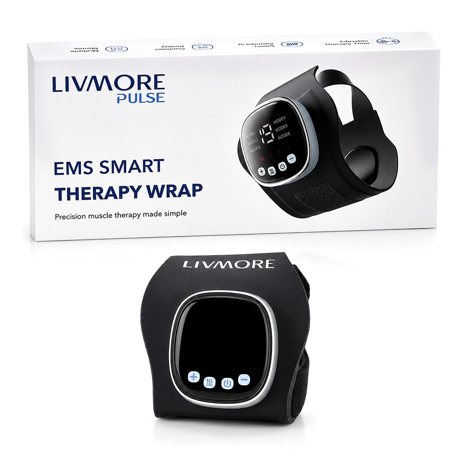 Livmore Gray EMS Low-Frequency Pulse Wrist Wrap