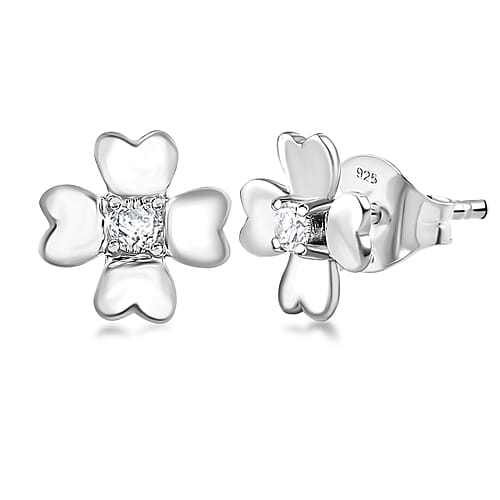 Rhodium Over Sterling Silver - Product card gallery slide 1 (9433205211391)