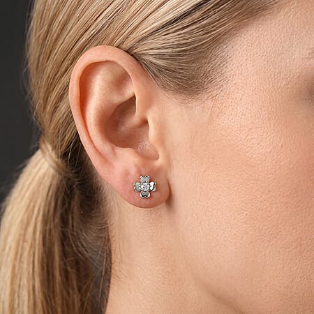 Rhodium Over Sterling Silver - Product card gallery slide 2 (10178435645753)