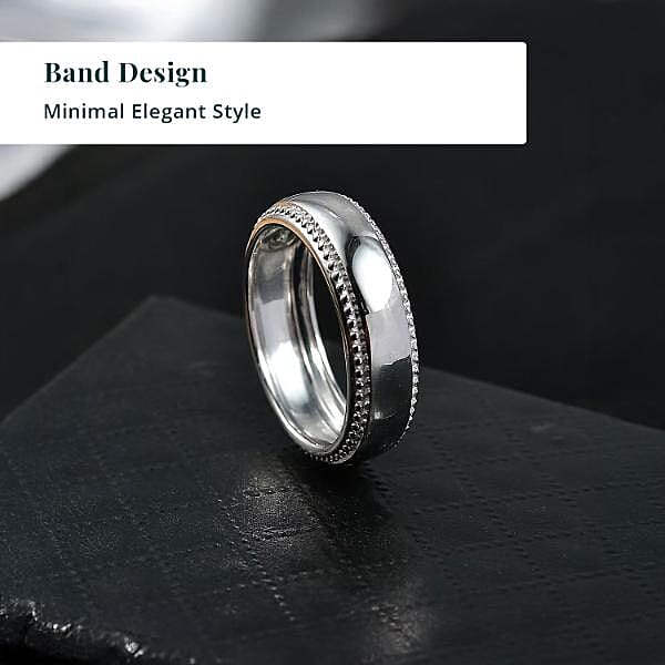 Luxuriant Lab Grown Diamond G-H SI 0.10 ctw Band Ring in Platinum Over Sterling Silver (Size 10.0)