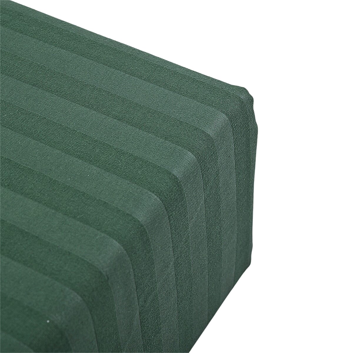 American Thread Collection 6pc Forest Green Microfiber Stripe Sheet Set -Twin (Fits Up to 16 Mattress) image number 2