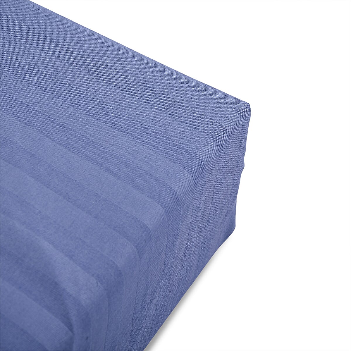 American Thread Collection 6pc Lavender Blue Microfiber Stripe Sheet Set -Twin (Fits Up to 16 Mattress) image number 2