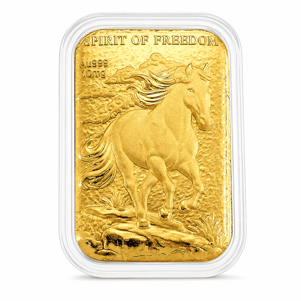 Spirit of Freedom 24k Gold Embossed Sheet 10mg