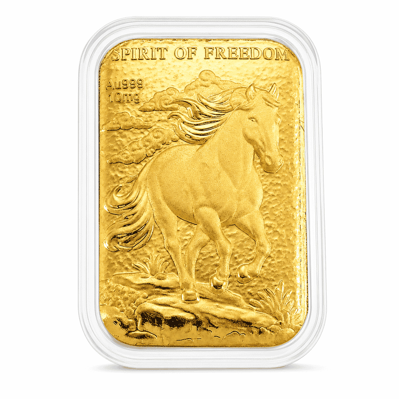 Spirit of Freedom 24k Gold Embossed Sheet 10mg
