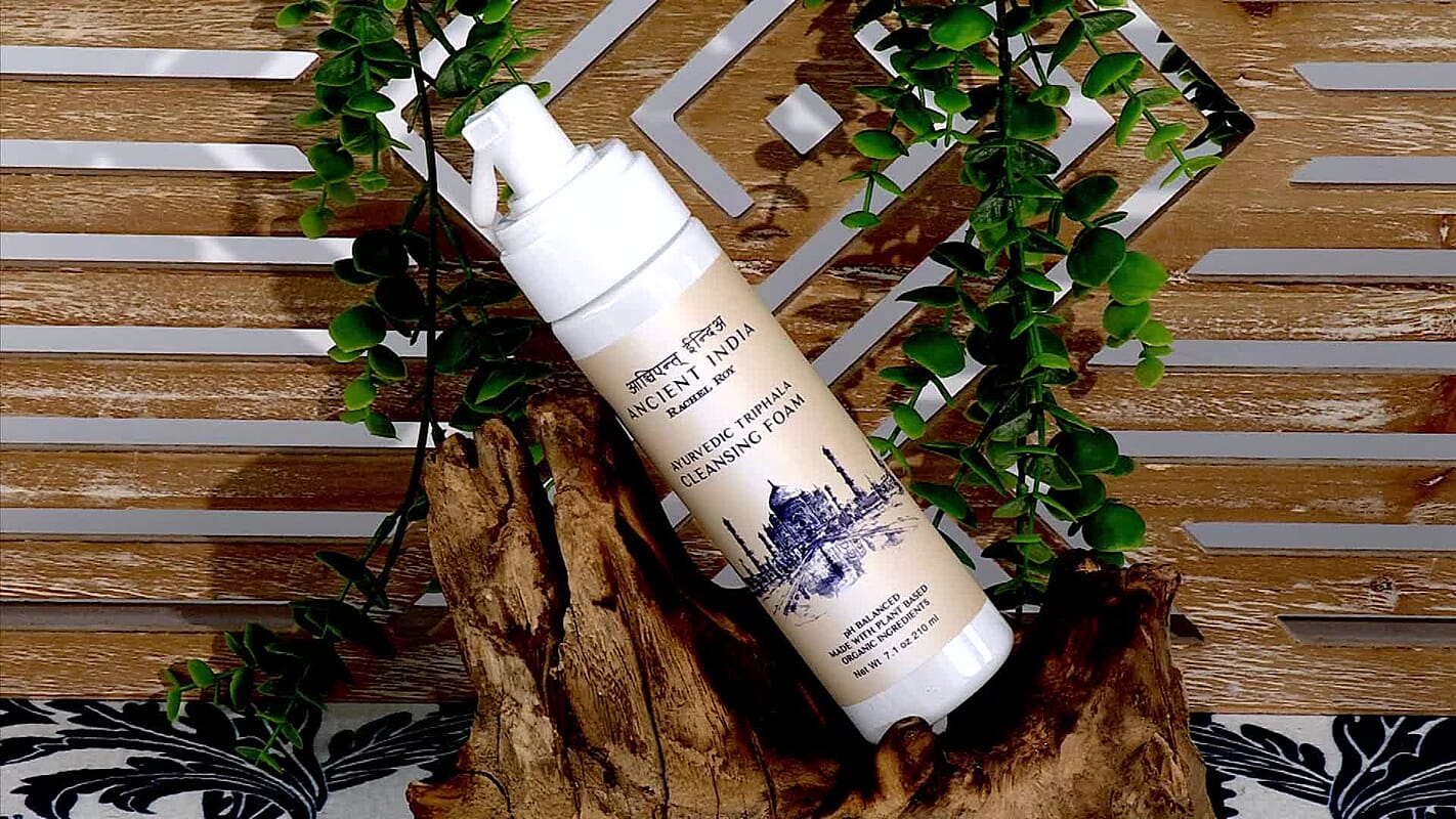 Rachel Roy Ancient India Ayurvedic Triphala PH Balanced Cleansing Foam (7.1oz) Made in US