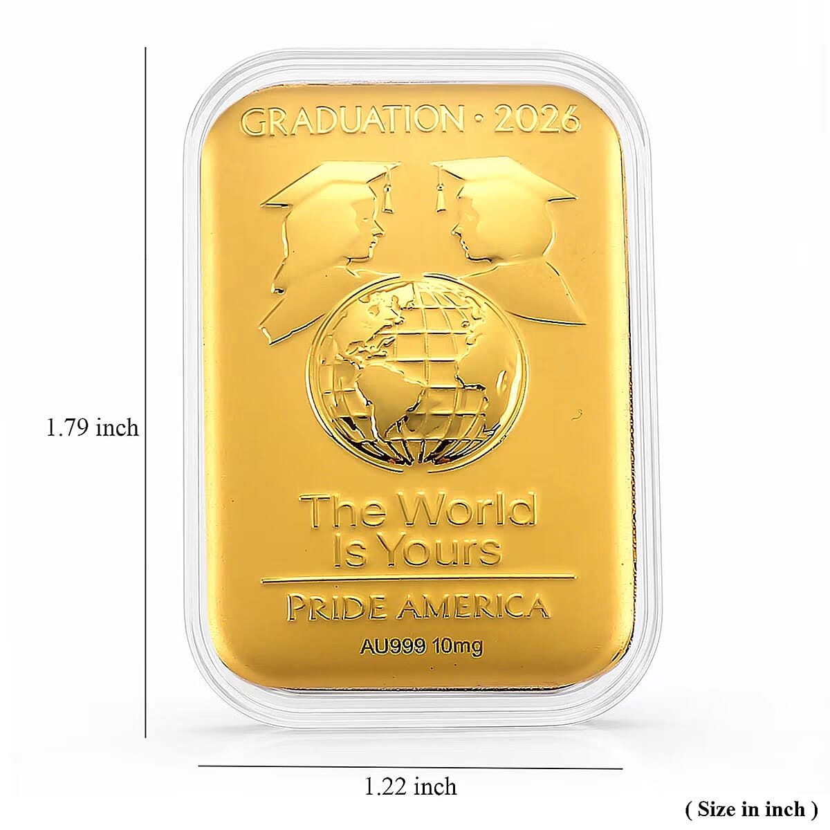 Pride America 24k Gold Embossed Sheet 10mg image number 5
