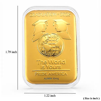 Pride America 24k Gold Embossed Sheet 10mg