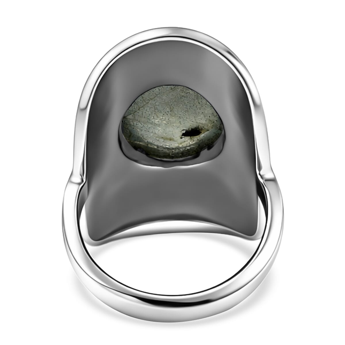 D'Joy Artisan Crafted Malagasy Labradorite 9.30 ctw Ring in Sterling Silver (Size 7.0) image number 4