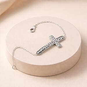 D'Joy Artisan Crafted Bracelet in Sterling Silver (7.25 In) 5.20 Grams