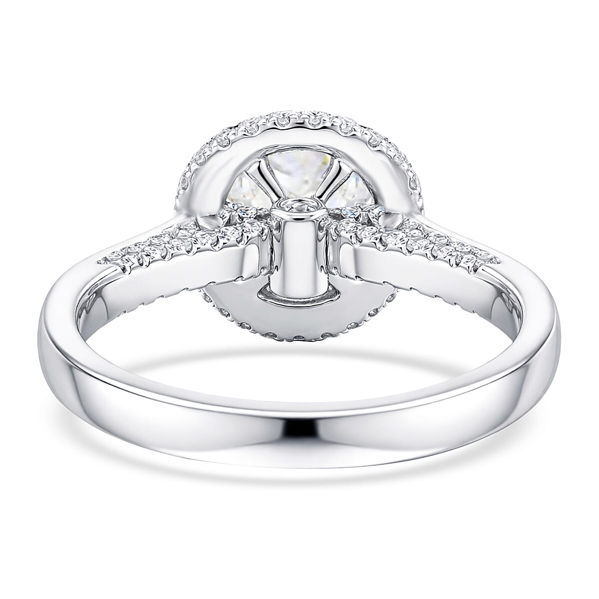 Luxuriant Lab Grown Diamond G VS 2.42 ctw Ring in 14K White Gold (Size 7.0)