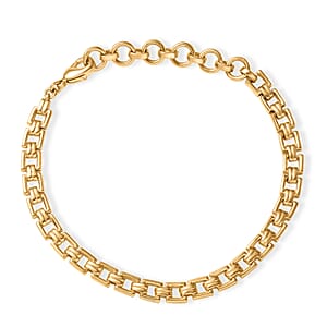 EverTrue in 18K YG Plating Fancy Bracelet in Bronze (6.75-8.25In)