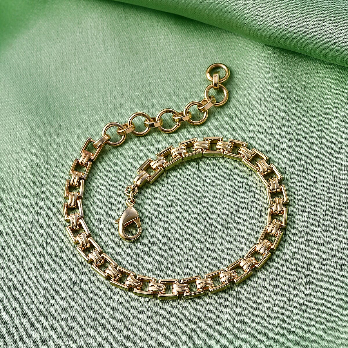 EverTrue in 18K YG Plating Fancy Bracelet in Bronze (6.75-8.25In) image number 1