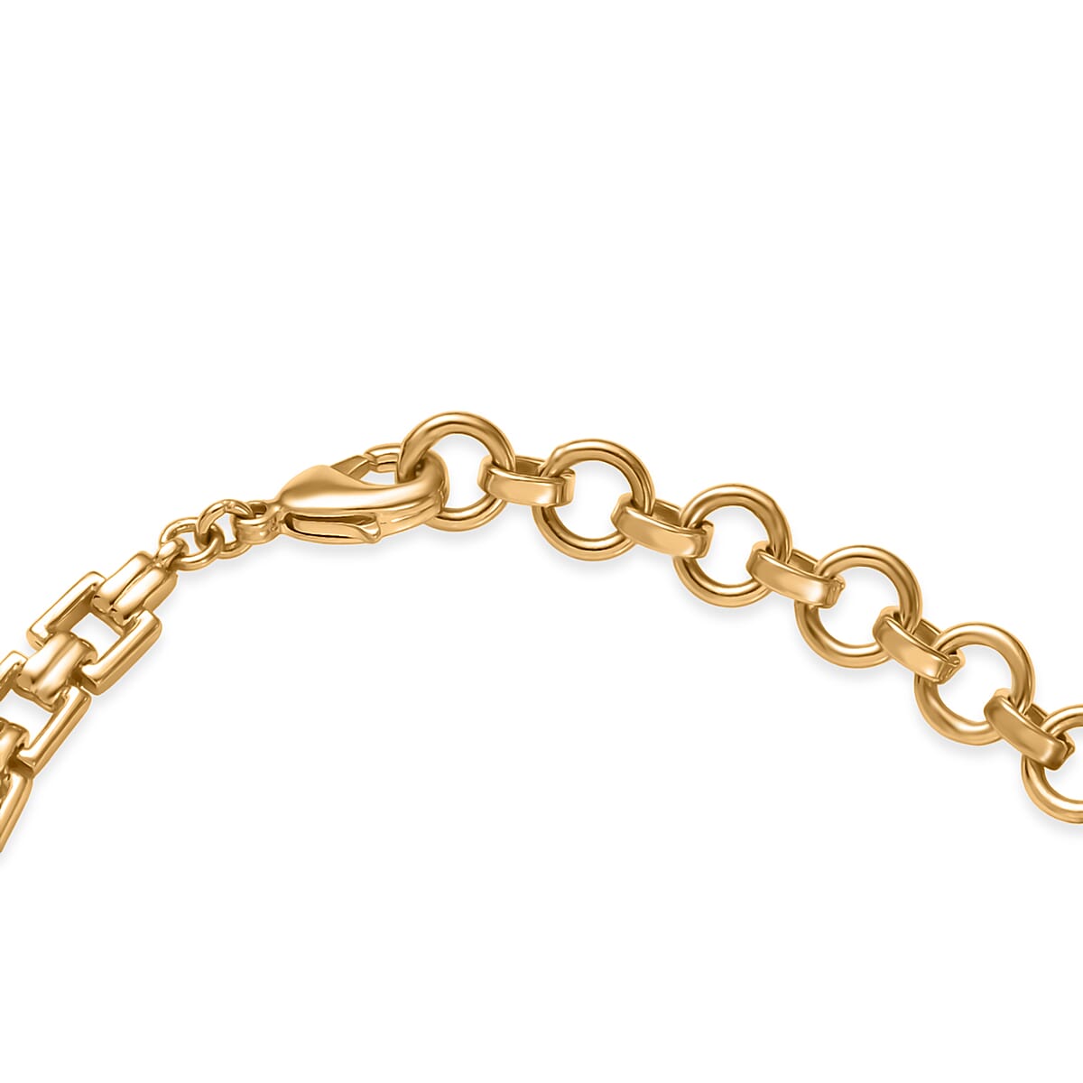 EverTrue in 18K YG Plating Fancy Bracelet in Bronze (6.75-8.25In) image number 3