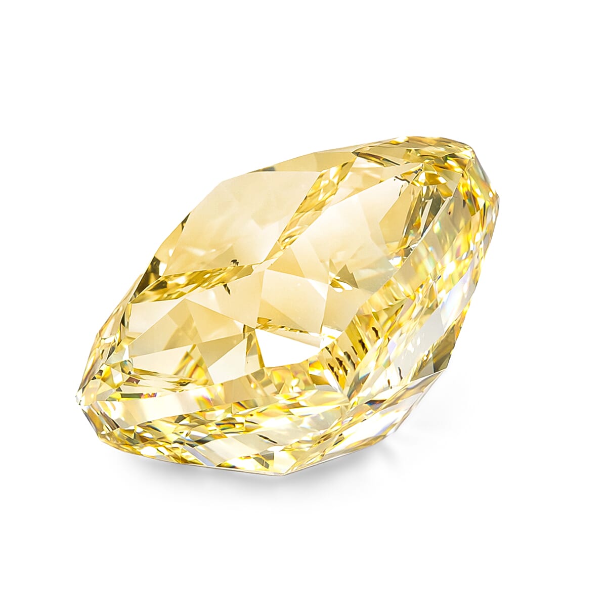IGI Certified Luxuriant Lab Grown Yellow Diamond (IR) (VS1) 2.00 ctw image number 2