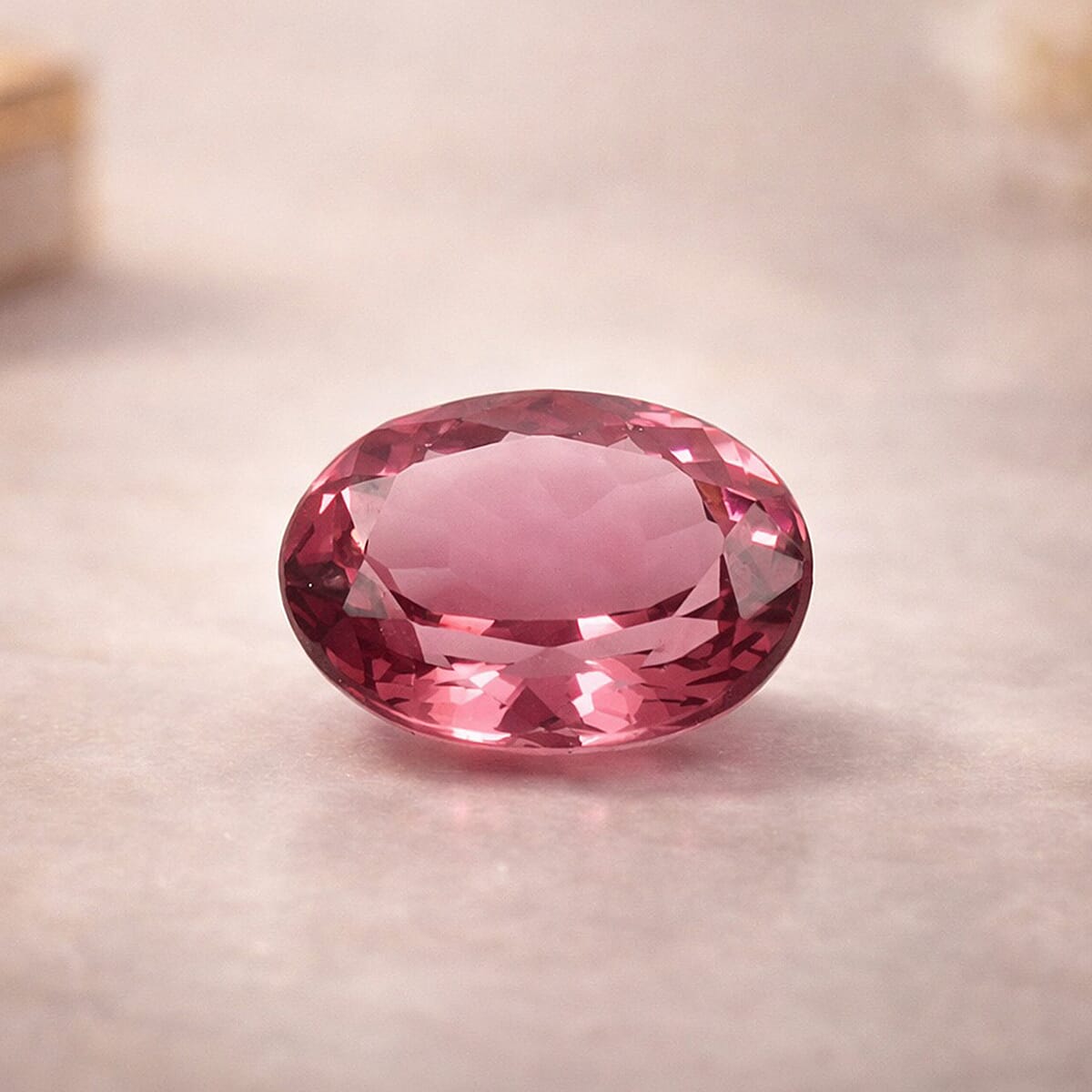 AAAA Raspberry Garnet (Ovl 8x6 mm) 4A 1.60 ctw image number 1