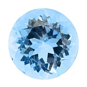 AAAA Santa Maria Aquamarine (Rnd 7 mm) 1.00 ctw