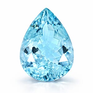AAAA Santa Maria Aquamarine (Pear 9x6 mm) 1.00 ctw
