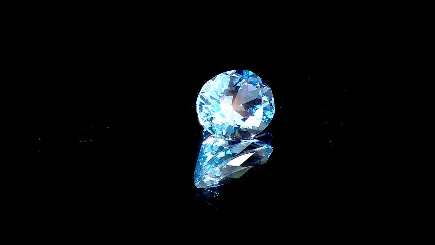 AAAA Santa Maria Aquamarine (Ovl 8x6 mm) 1.00 ctw