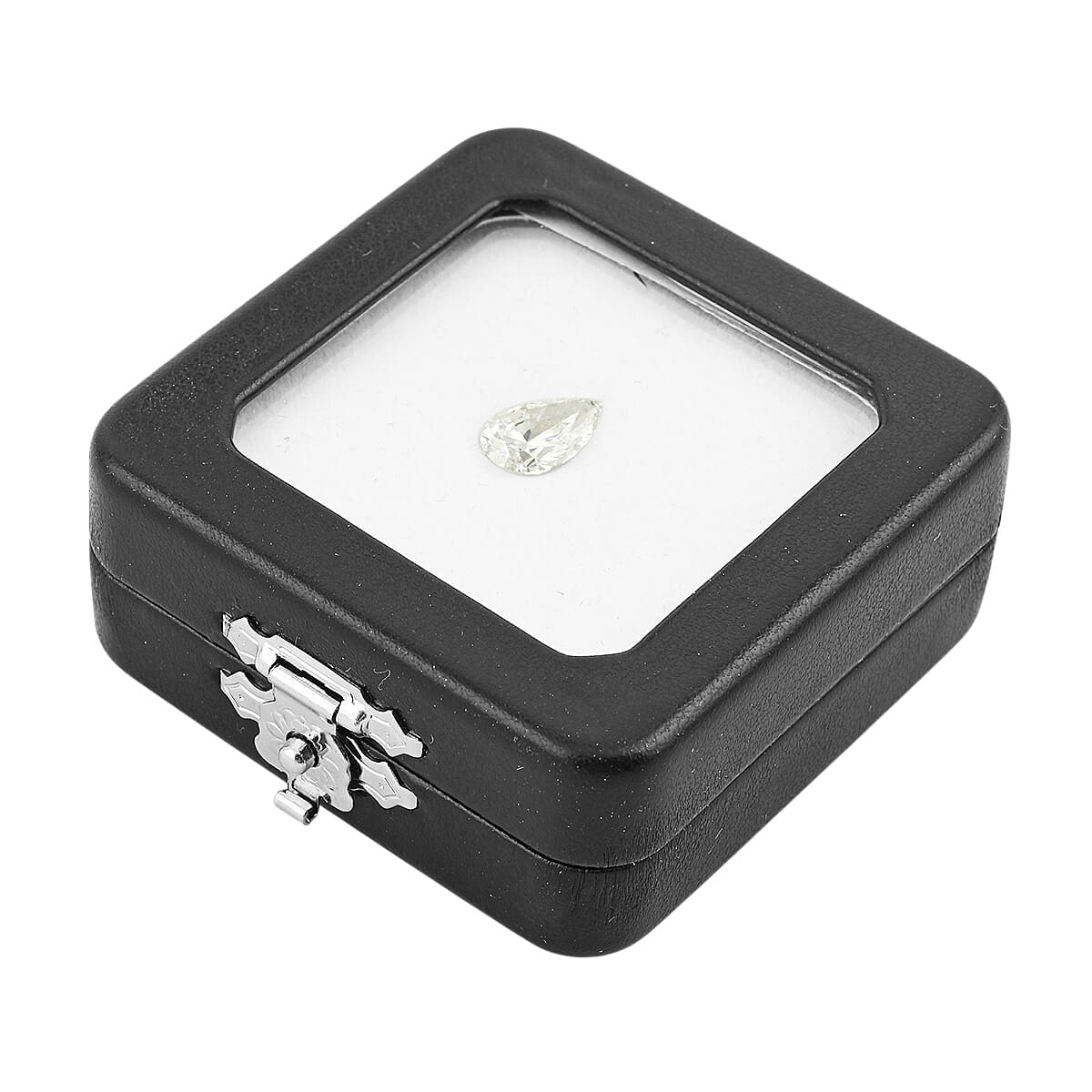 IGI Certified Luxuriant Lab Grown Diamond (Pear) (F, VS2) 1.00 ctw image number 3