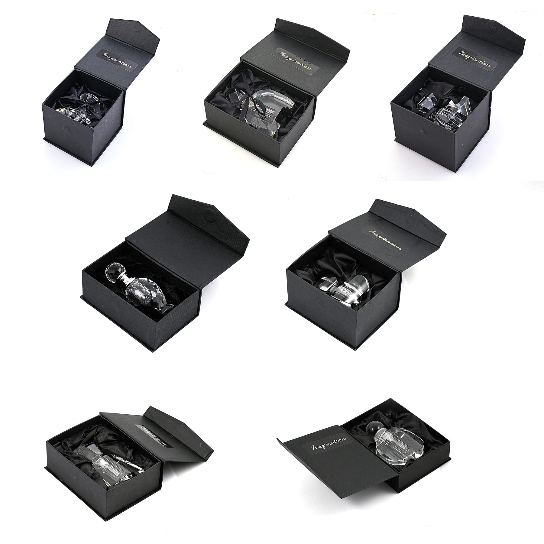 Limited Edition Clinical Results Assorted Crystal Decanter & The Lab Direct Inspiration Blushing Aura (Inspired by Norell Blushing) 2 pc set (Ships in 5-7 Days)