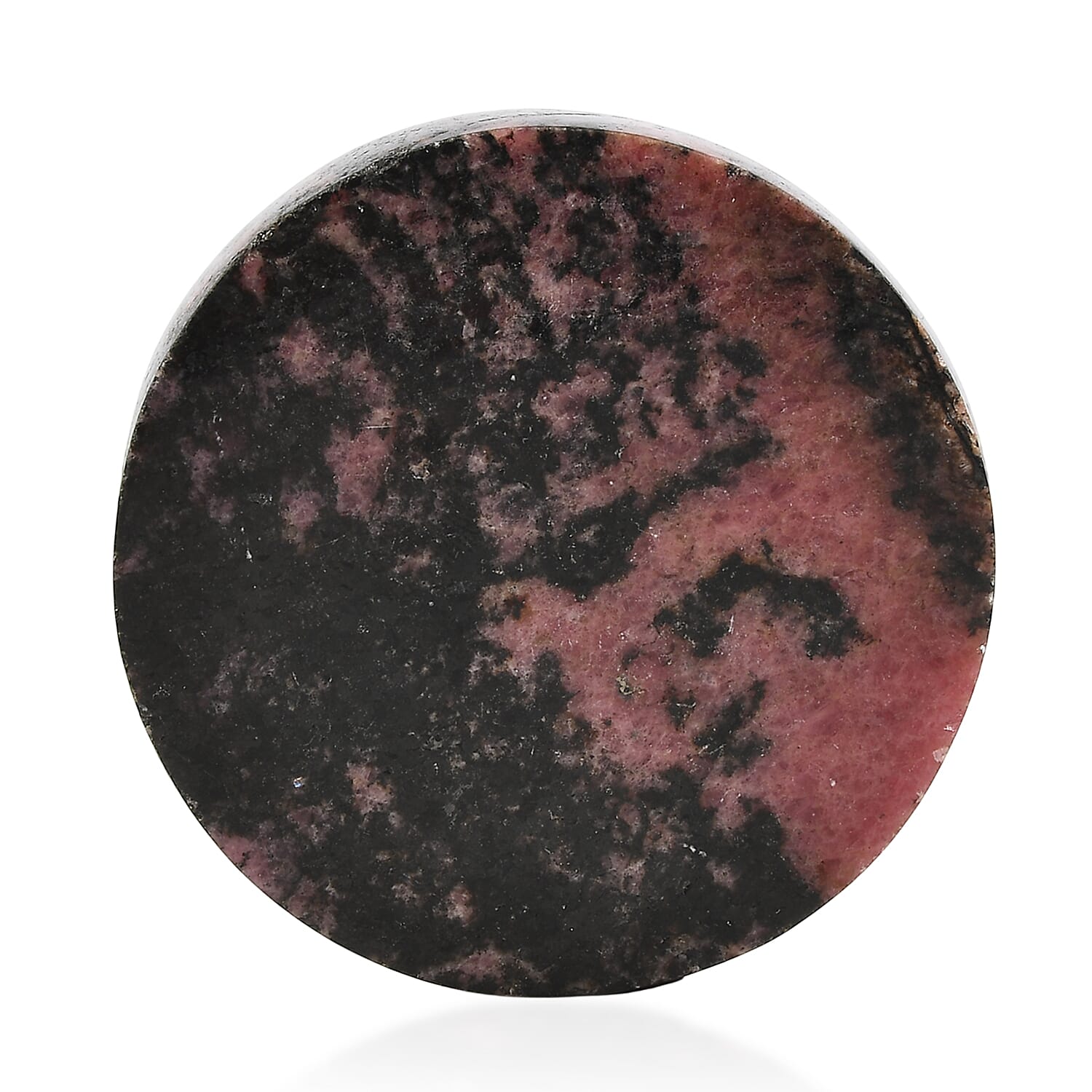 Rhodonite Circle Freeform 342.00 ctw
