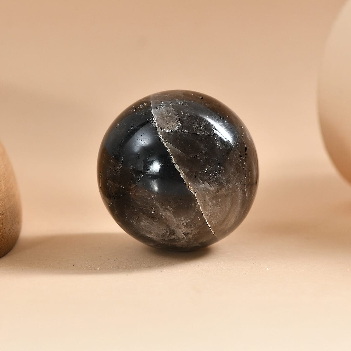 Smoky Quartz Sphere Freeform 204.00 ctw image number 1