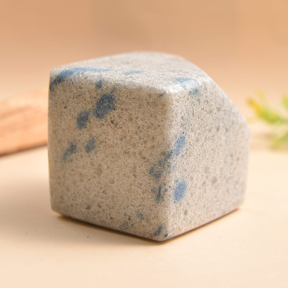 Blue Quartz Square Freeform 1002.00 ctw image number 1