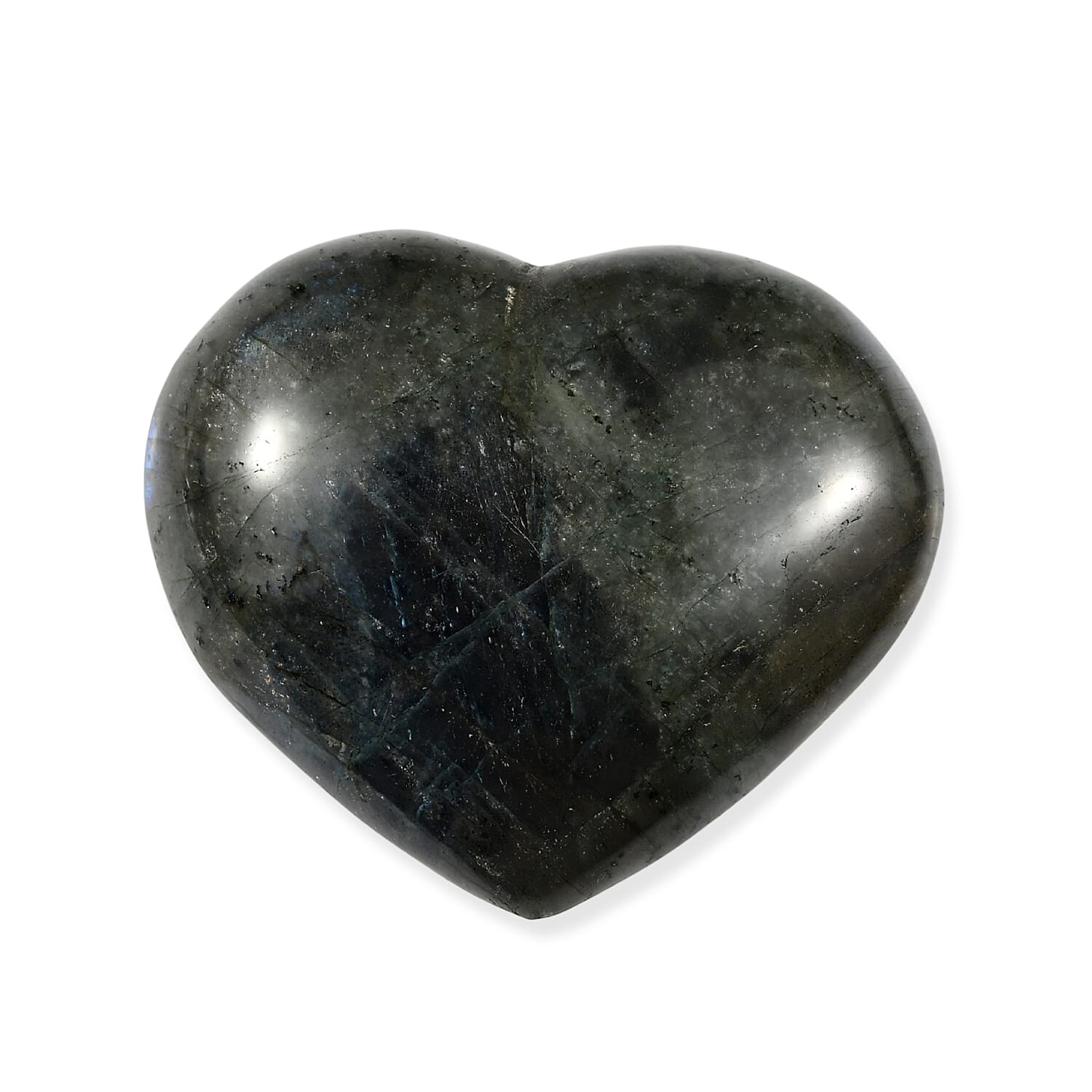Malagasy Labradorite Heart Freeform 336.20 ctw