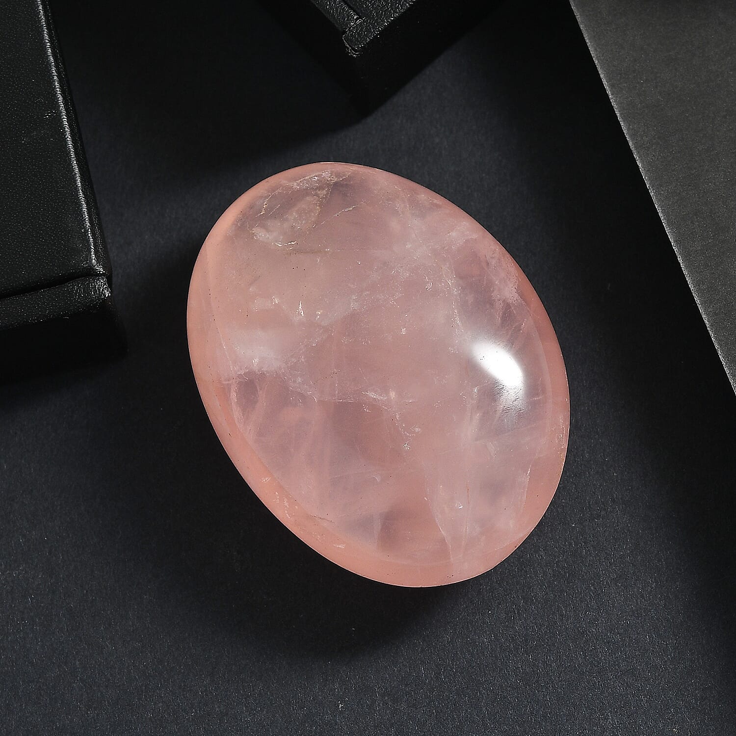 Rose Quartz Palm Freeform 446.44 ctw