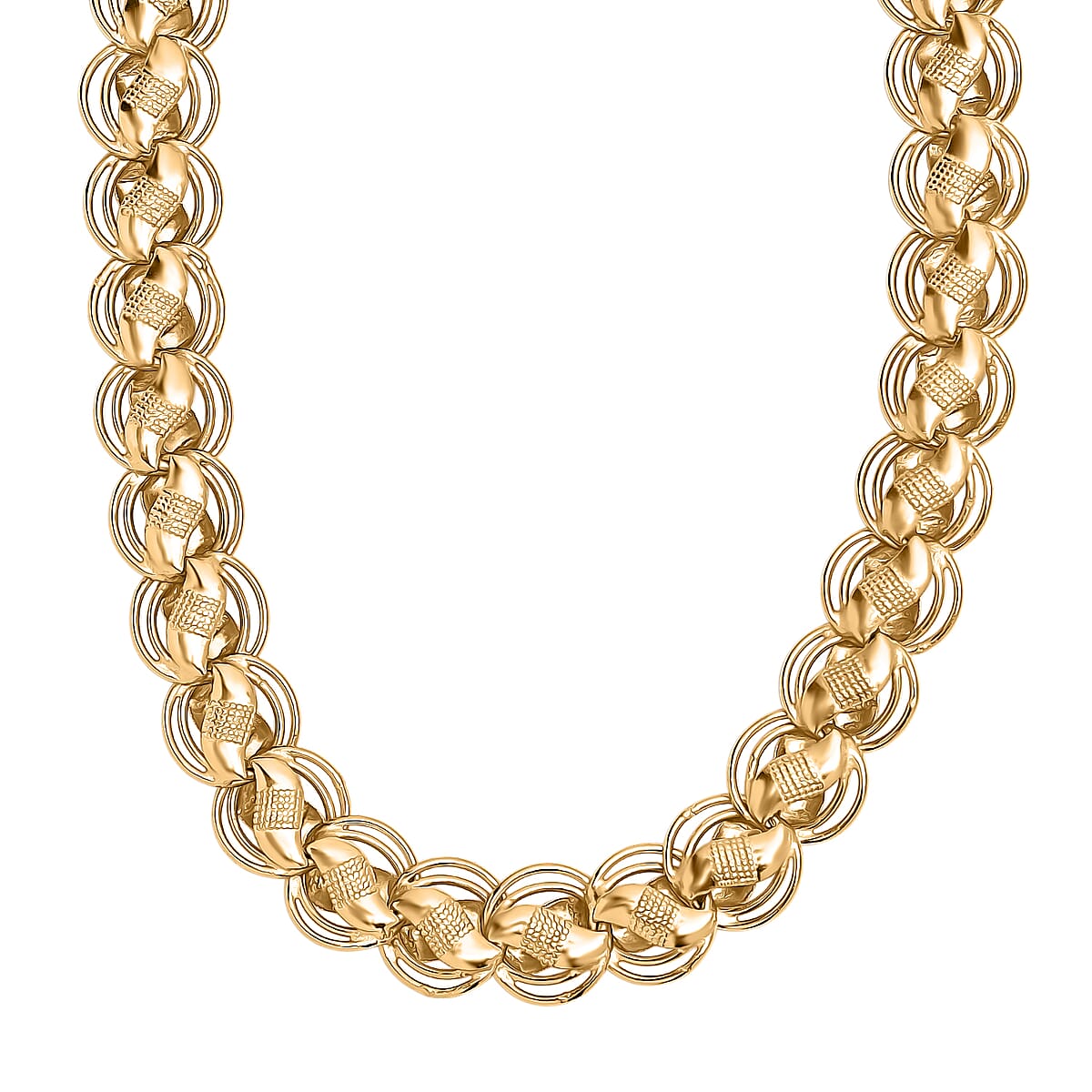EverTrue Bronzella Collection Necklace in 18K YG Plated Bronze 20 Inches  image number 3