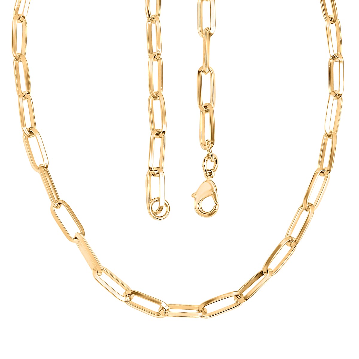 EverTrue Bronzella Collection Necklace in 18K YG Plated Bronze 20 Inches  image number 4