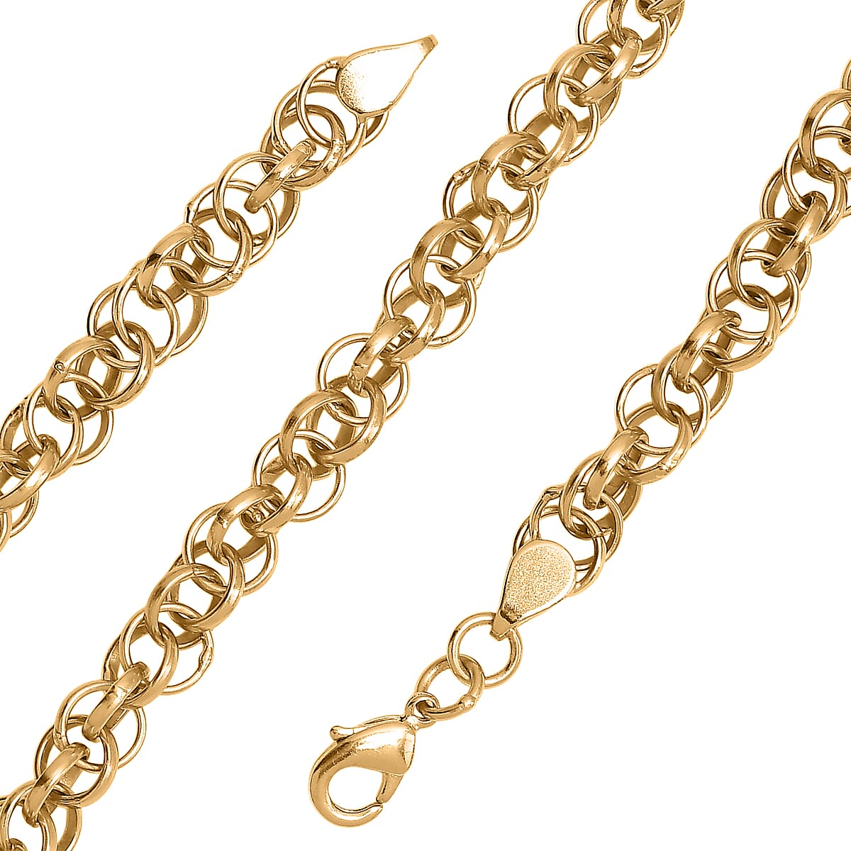 EverTrue Bronzella Collection Necklace in 18K YG Plated Bronze 20 Inches  image number 3