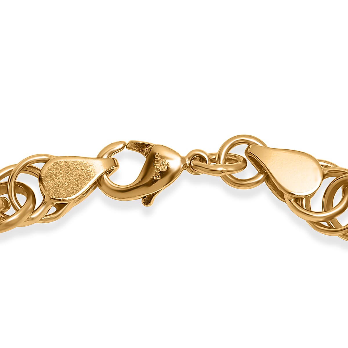 EverTrue Bronzella Collection Bracelet in 18K YG Plated Bronze (7.25 In) image number 3