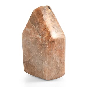 Peach Moon Microlline Pentagon Freeform 502.00 ctw