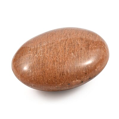 Peach Moonstone Palm Freeform 227.00 ctw