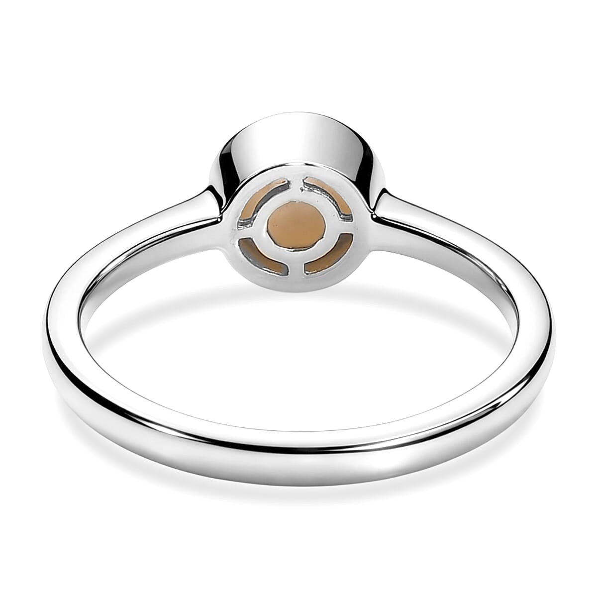 D'Joy Freshwater Pearl Ring in Rhodium Over Sterling Silver (Size 10.0) image number 4