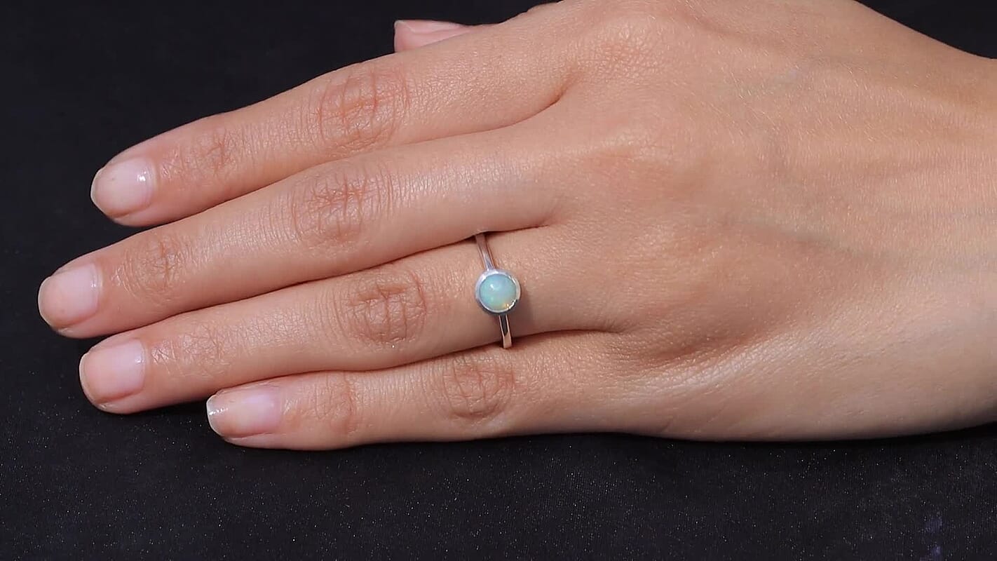 D'Joy Kagem Zambian Emerald Ring in 18K Vermeil YG Over Sterling Silver (Size 10.0) 0.85 ctw