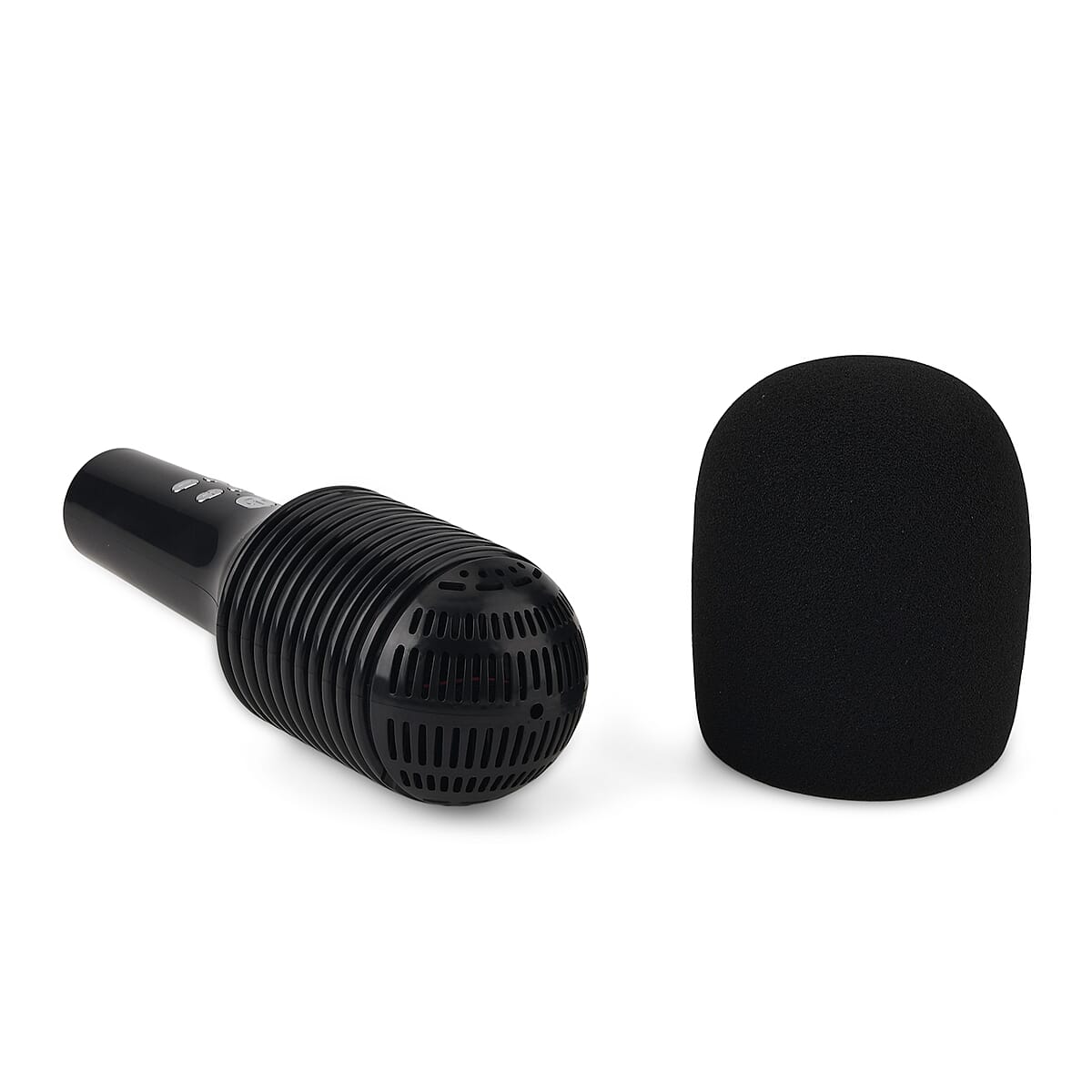 Livemore Black Bluetooth Microphone Speaker with 1200mAh Rechargeable Battery image number 2