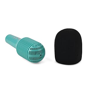 Livemore Light Green Bluetooth Microphone Speaker with 1200mAh Rechargeable Battery