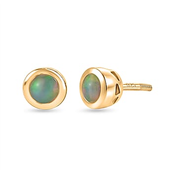 Ethiopian Welo Opal / Yellow Gold Over Sterling Silver - Product card gallery slide 1 (10178445017401)