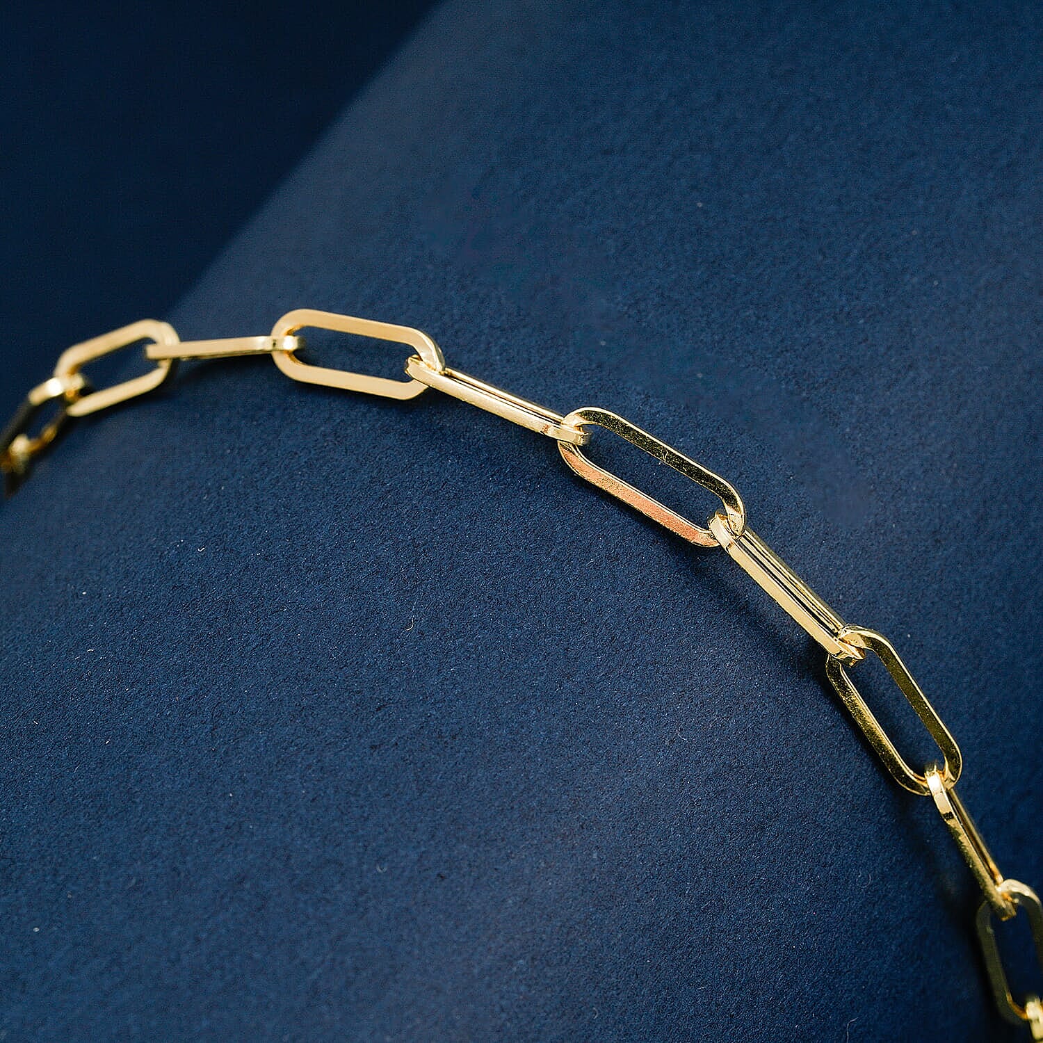 3mm Paperclip Chain Bracelet in 10K Yellow Gold (7.50 In) 1.5 Grams
