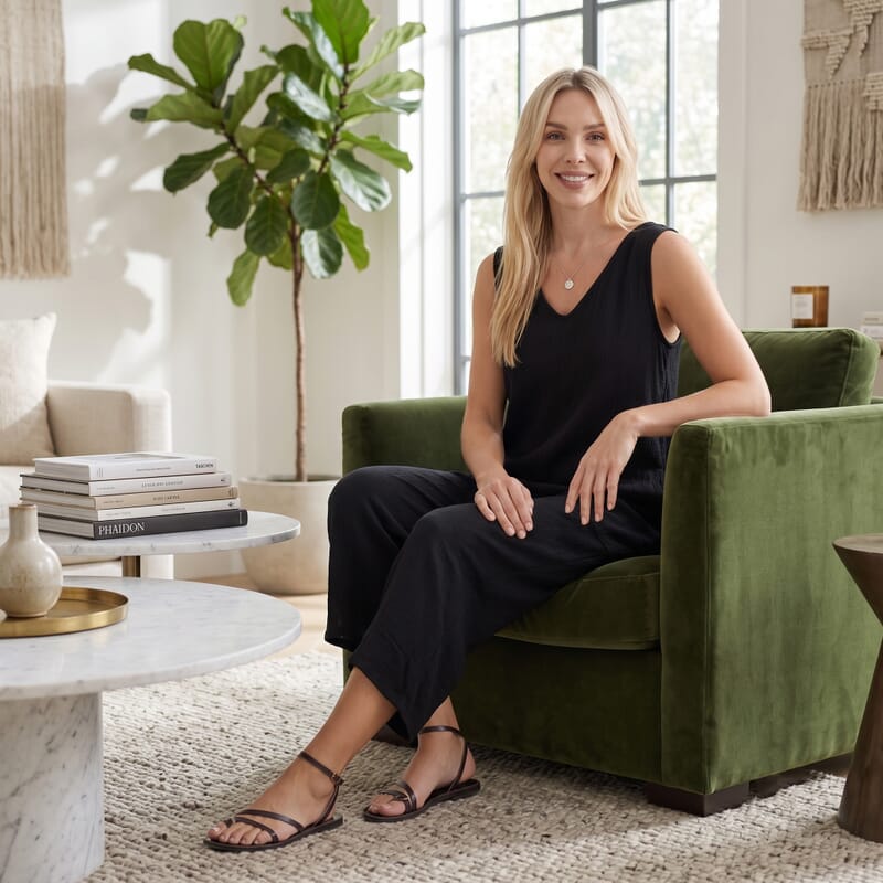 La Marey Black Sleeveless Jumpsuit with Pockets - One Size Fits Most
