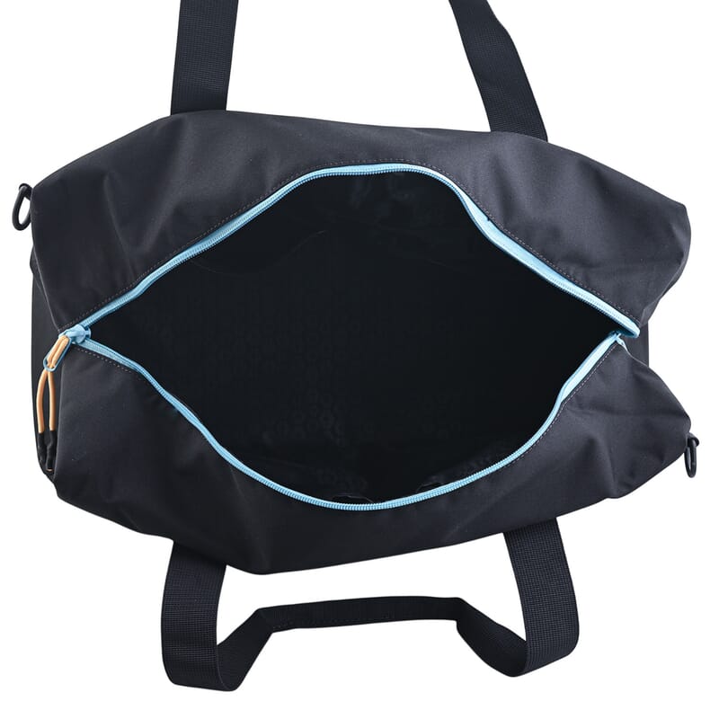 Closeout HEX Black and Blue Duffel Bag (19.5x8.5x11)