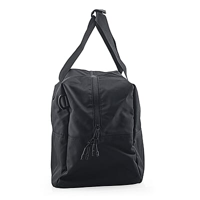 Closeout HEX Black Duffel Bag (19.5x8.5x11)