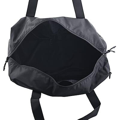 Closeout HEX Black Duffel Bag (19.5x8.5x11)