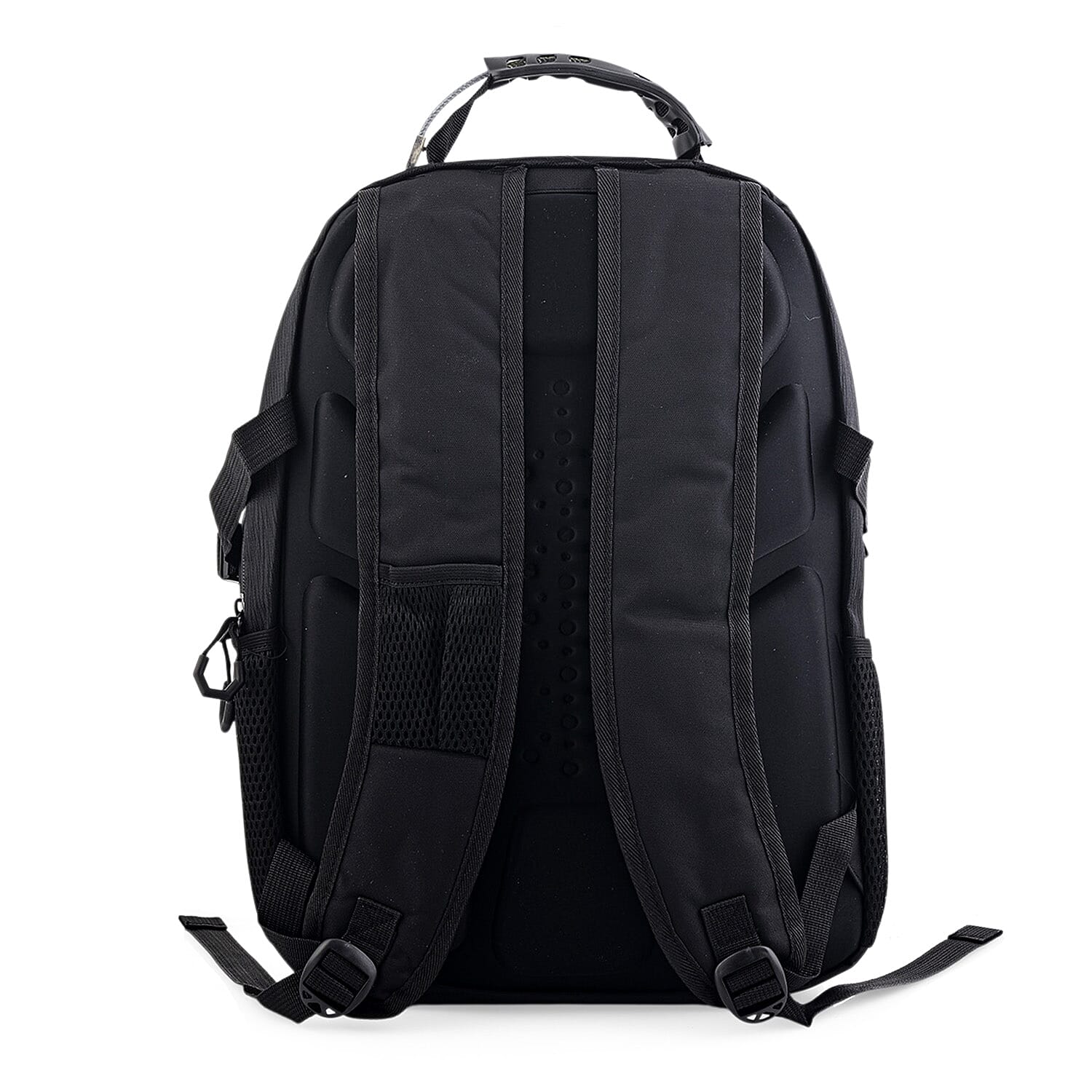 Closeout Beverly Hills Polo Club Black and Red Multi Compartment Backpack (12.25x18.25x5)