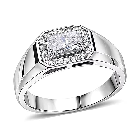 Rhodium Over Sterling Silver / 11 - Product card gallery slide 1 (10178446950713)
